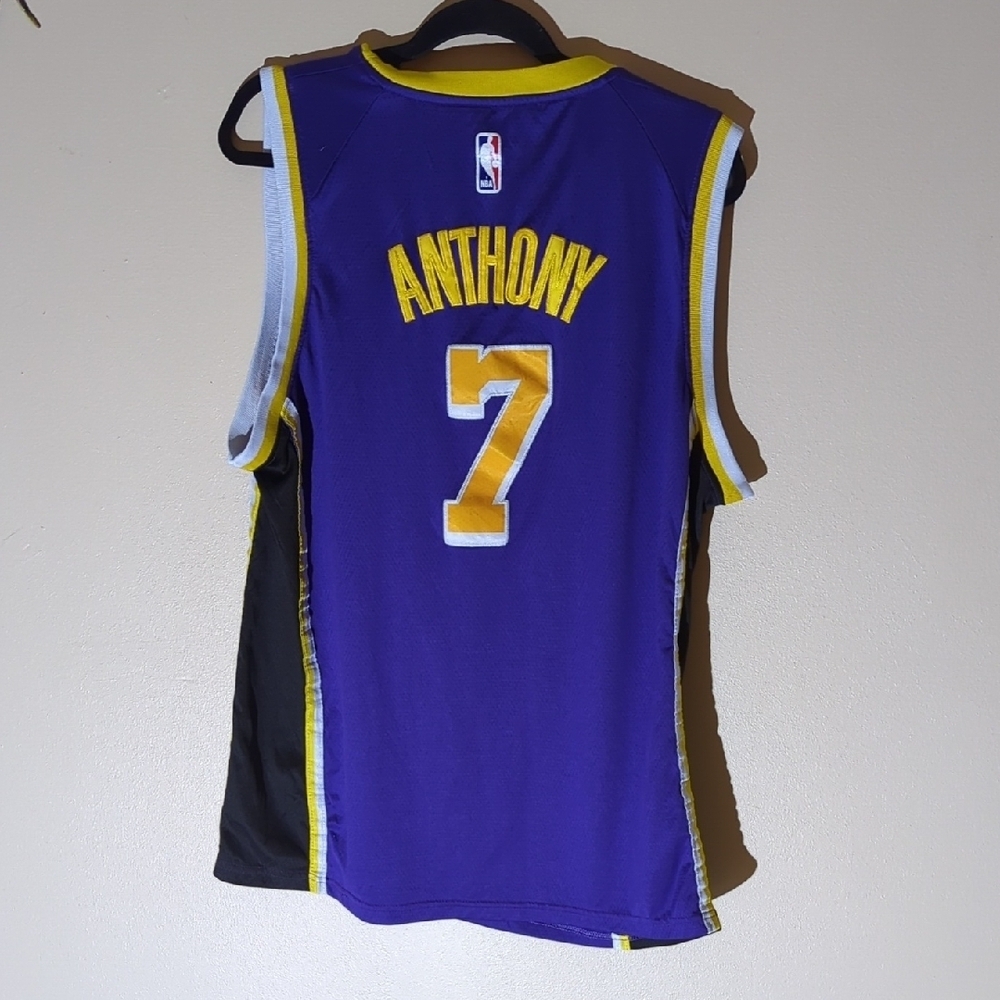 NBA Purple Swingman Carmelo Anthony Jersey. Boys- XXL - Picture 5 of 8